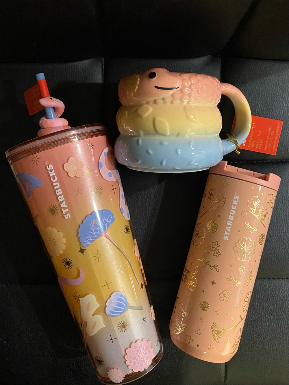 Starbucks Lunar New Year 2025 Year of the Snake Tumbler & Mug Set BNWT